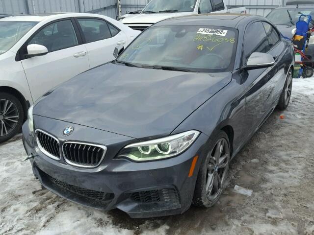 WBA1J9C53FVX99097 - 2015 BMW M235XI GRAY photo 2