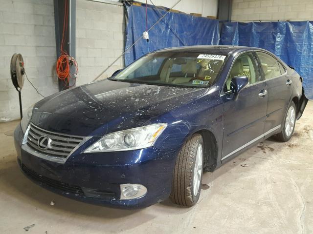 JTHBK1EG9C2486779 - 2012 LEXUS ES 350 BLUE photo 2