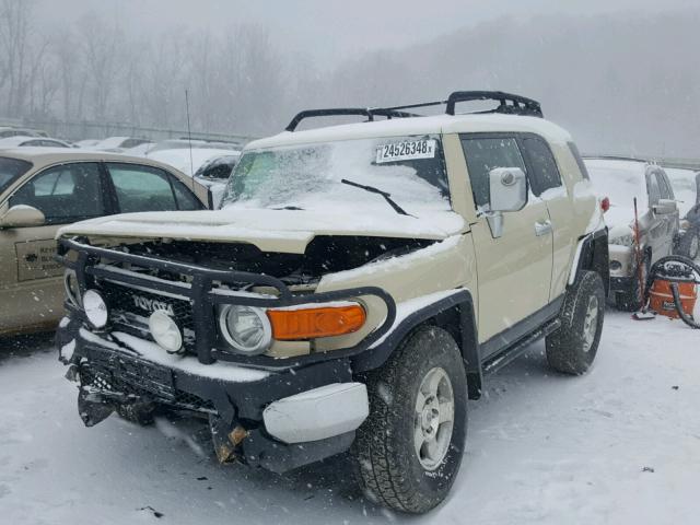 JTEBU11F48K034833 - 2008 TOYOTA FJ CRUISER CREAM photo 2