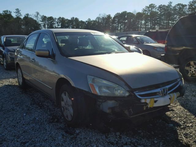 1HGCM56323A059843 - 2003 HONDA ACCORD LX GOLD photo 1