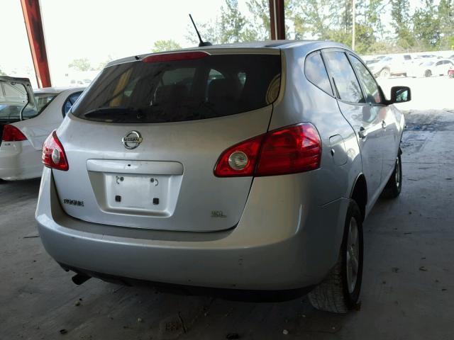 JN8AS5MT3CW601327 - 2012 NISSAN ROGUE S SILVER photo 4