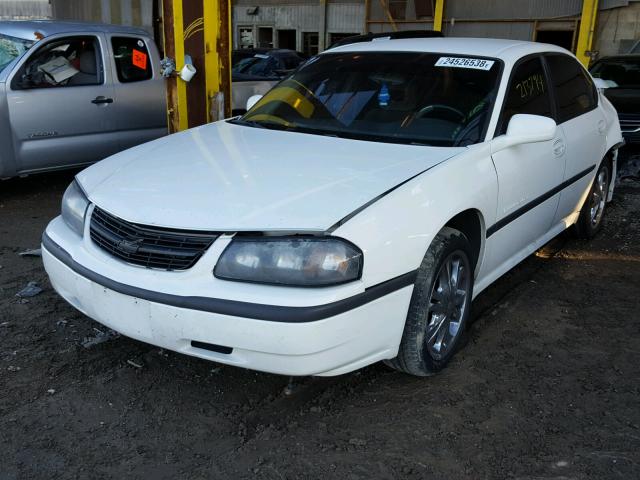 2G1WH52K139450984 - 2003 CHEVROLET IMPALA LS WHITE photo 2