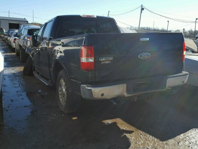 1FTPW14565FB72630 - 2005 FORD F150 SUPER BLACK photo 3