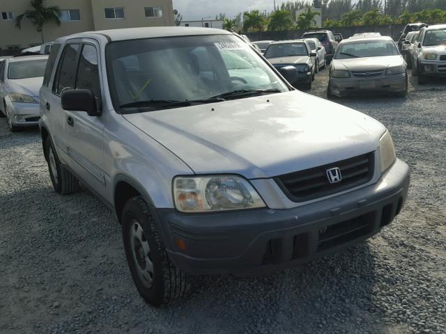 JHLRD28411S002671 - 2001 HONDA CR-V LX SILVER photo 1