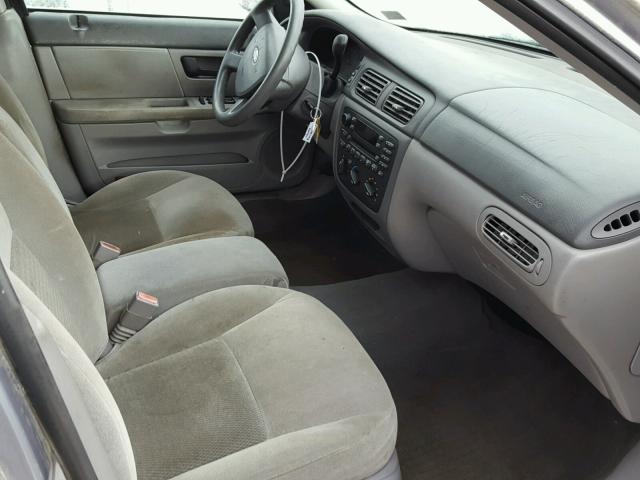 1FAFP53U27A192680 - 2007 FORD TAURUS SE GRAY photo 5