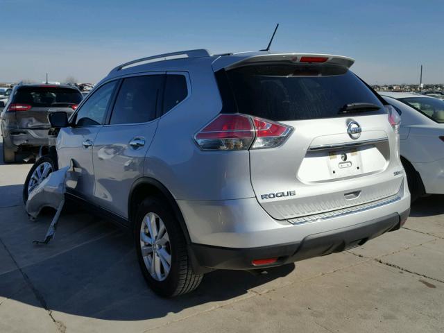 5N1AT2MV1FC816134 - 2015 NISSAN ROGUE S SILVER photo 3