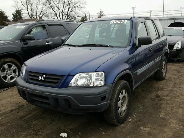 JHLRD1849WC054710 - 1998 HONDA CR-V LX BLUE photo 2