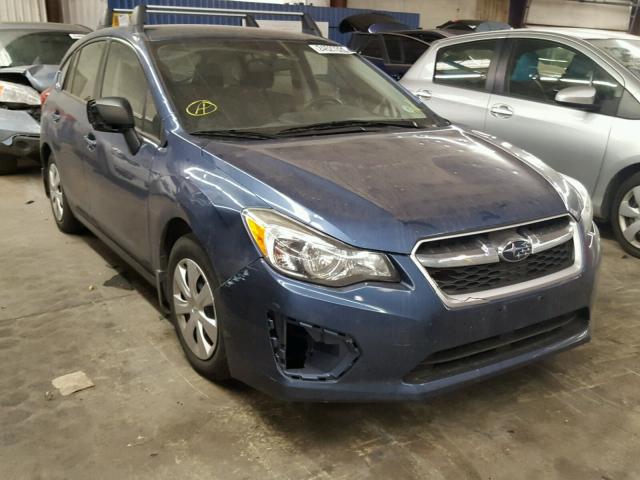 JF1GPAA68DH820682 - 2013 SUBARU IMPREZA BA BLUE photo 1