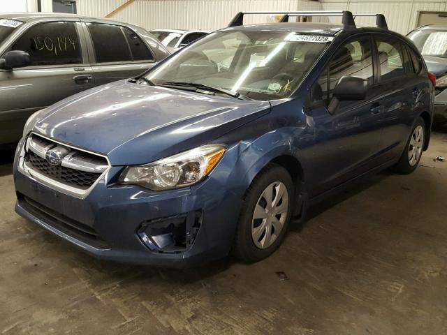 JF1GPAA68DH820682 - 2013 SUBARU IMPREZA BA BLUE photo 2