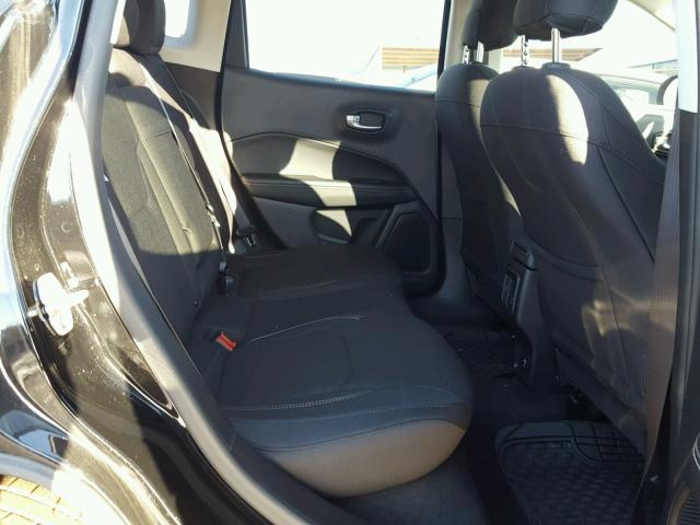 3C4NJDAB8HT698723 - 2017 JEEP COMPASS SP BLACK photo 6