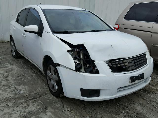 3N1AB61E77L685559 - 2007 NISSAN SENTRA 2.0 WHITE photo 1