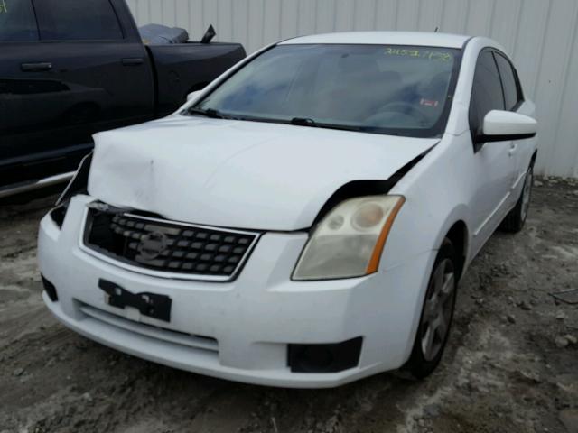 3N1AB61E77L685559 - 2007 NISSAN SENTRA 2.0 WHITE photo 2