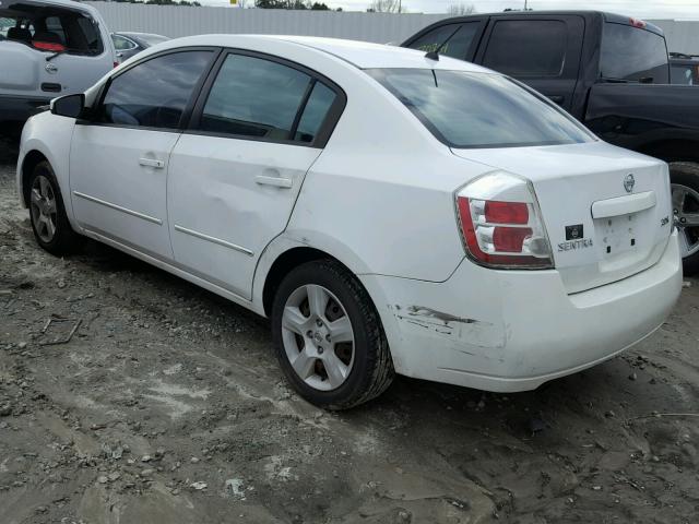 3N1AB61E77L685559 - 2007 NISSAN SENTRA 2.0 WHITE photo 3