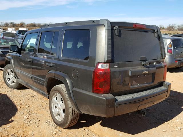 1J8HH48N26C221943 - 2006 JEEP COMMANDER CHARCOAL photo 3
