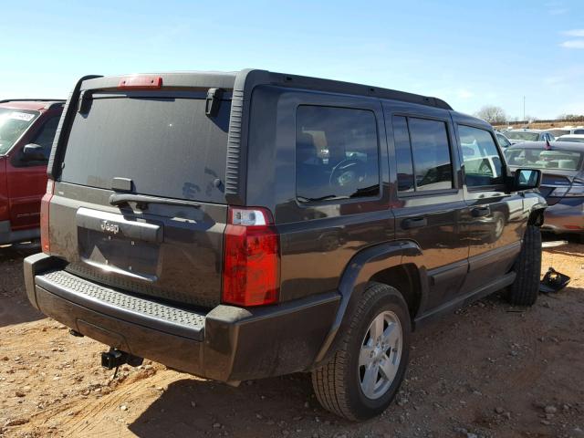 1J8HH48N26C221943 - 2006 JEEP COMMANDER CHARCOAL photo 4