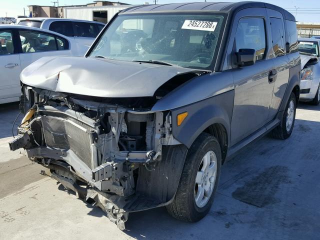 5J6YH28655L029249 - 2005 HONDA ELEMENT EX SILVER photo 2