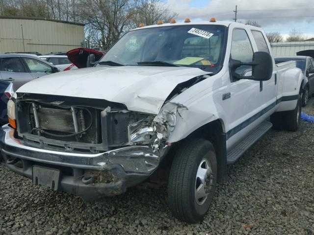 1FTWW33F6XEB46748 - 1999 FORD F350 SUPER WHITE photo 2