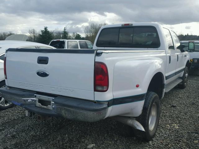 1FTWW33F6XEB46748 - 1999 FORD F350 SUPER WHITE photo 4