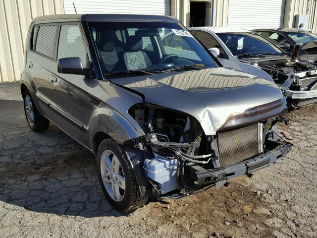 KNDJT2A21A7115044 - 2010 KIA SOUL + GRAY photo 1