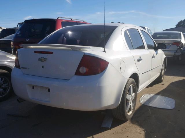 1G1AZ52F857578766 - 2005 CHEVROLET COBALT LT WHITE photo 4