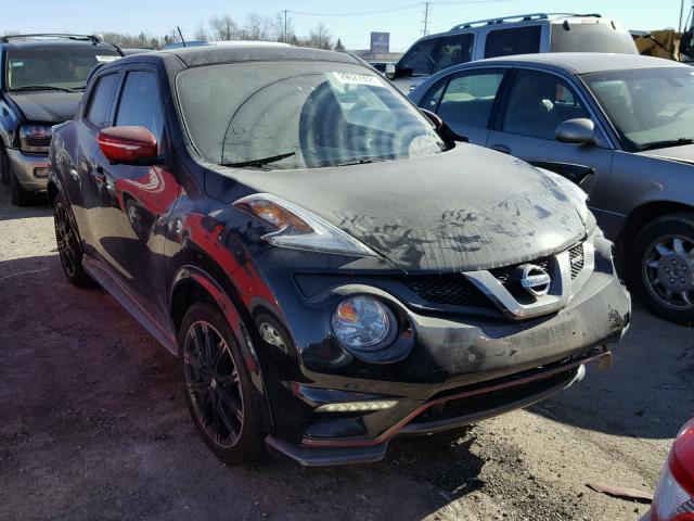 JN8AF5MV1FT558621 - 2015 NISSAN JUKE S BLACK photo 1