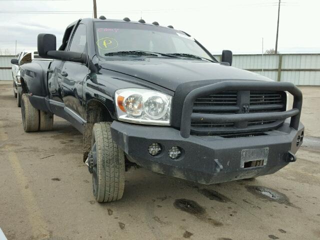 3D7MX48C67G704122 - 2007 DODGE RAM 3500 S BLACK photo 1