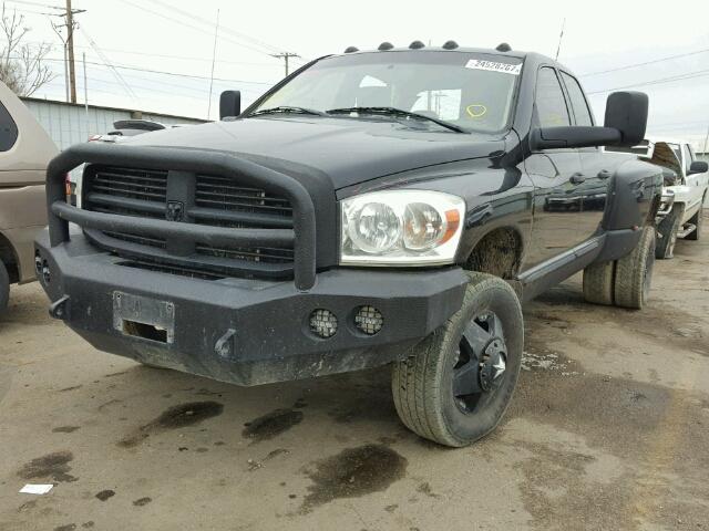 3D7MX48C67G704122 - 2007 DODGE RAM 3500 S BLACK photo 2