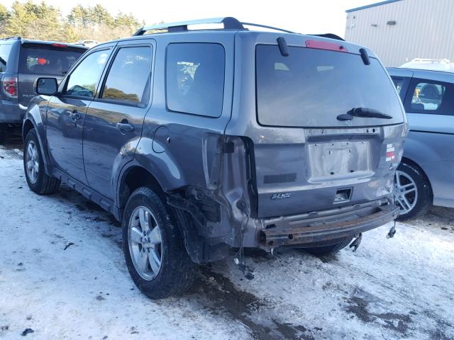 1FMCU9EG7BKA85577 - 2011 FORD ESCAPE LIM GRAY photo 3