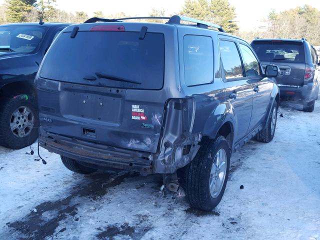 1FMCU9EG7BKA85577 - 2011 FORD ESCAPE LIM GRAY photo 4