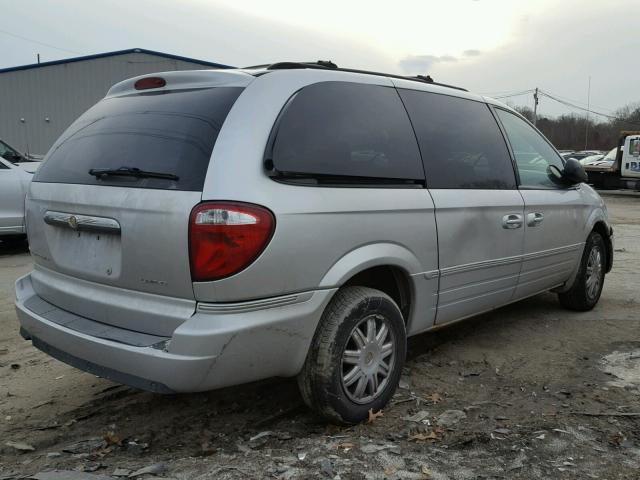 2A8GP64L37R275811 - 2007 CHRYSLER TOWN & COU SILVER photo 4