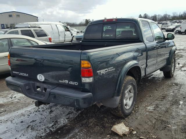 5TBBT48121S132205 - 2001 TOYOTA TUNDRA ACC GREEN photo 4