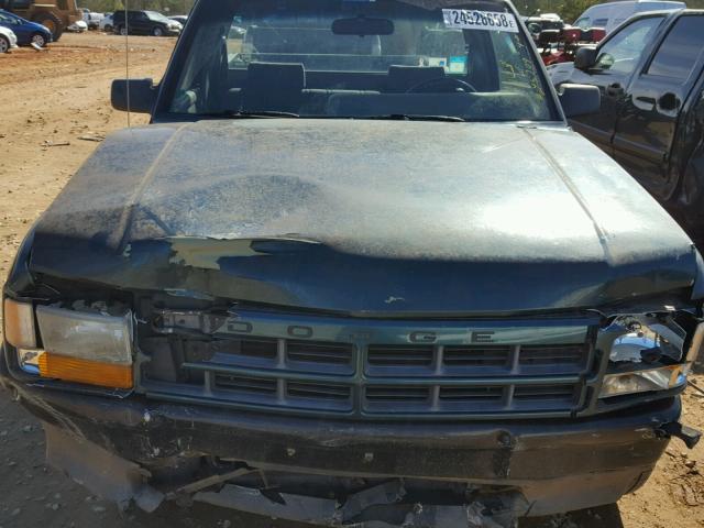 1B7FL26G6SW920829 - 1995 DODGE DAKOTA GREEN photo 7