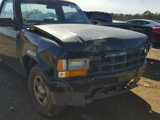 1B7FL26G6SW920829 - 1995 DODGE DAKOTA GREEN photo 9