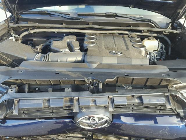 JTEBU5JR4G5308773 - 2016 TOYOTA 4RUNNER SR BLUE photo 7