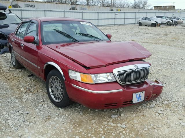 2MEFM74W2WX669210 - 1998 MERCURY GRAND MARQ MAROON photo 1