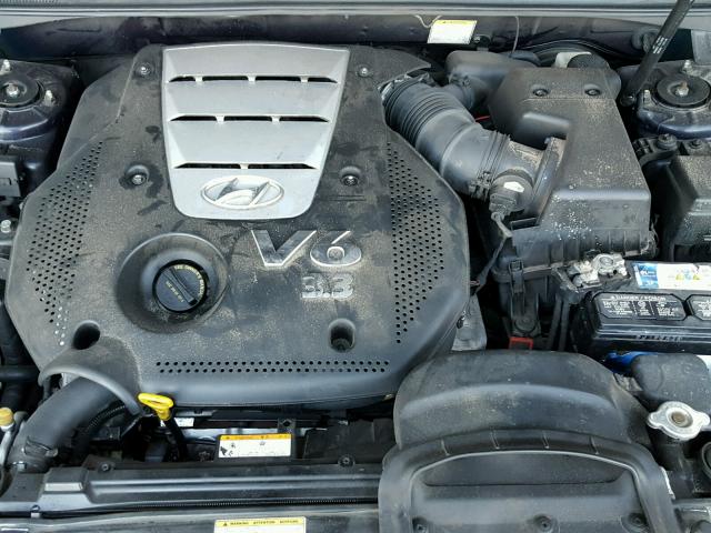 5NPEU46F86H023194 - 2006 HYUNDAI SONATA GLS BLUE photo 7