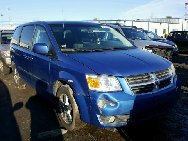 2D8HN54P78R742438 - 2008 DODGE GRAND CARA BLUE photo 1