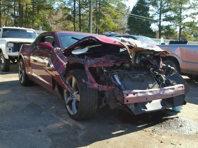 2G1FS1EW8A9153927 - 2010 CHEVROLET CAMARO SS Rojo foto 1