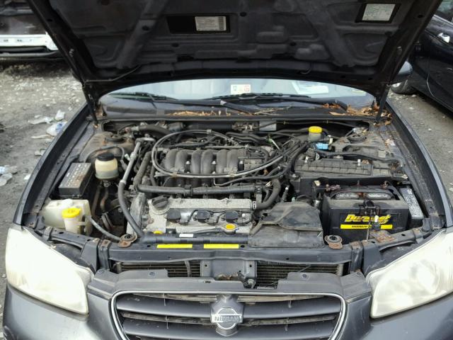 JN1CA31D91T623262 - 2001 NISSAN MAXIMA GXE GRAY photo 7