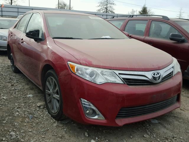 4T4BF1FK9ER351805 - 2014 TOYOTA CAMRY L RED photo 1