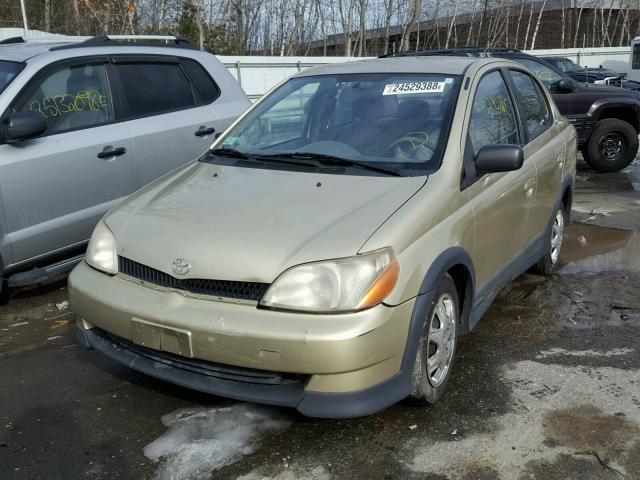 JTDBT123510132248 - 2001 TOYOTA ECHO GOLD photo 2