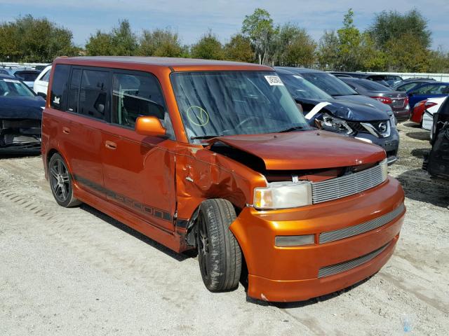 JTLKT324940167436 - 2004 TOYOTA SCION XB ORANGE photo 1
