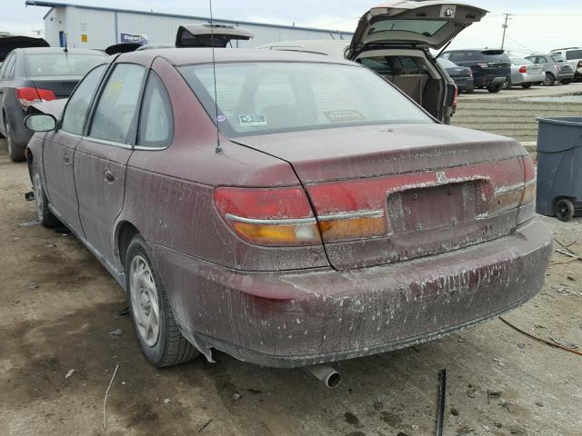 1G8JU52F7YY626840 - 2000 SATURN LS1 RED photo 3