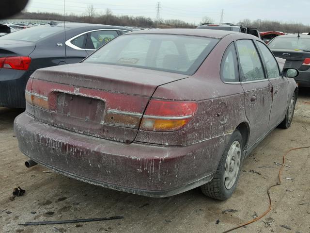 1G8JU52F7YY626840 - 2000 SATURN LS1 RED photo 4