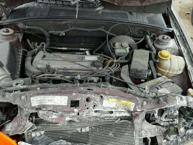 1G8JU52F7YY626840 - 2000 SATURN LS1 RED photo 7