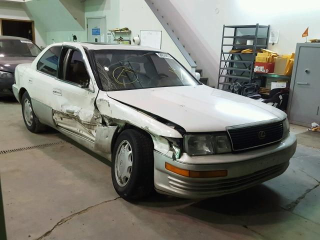 JT8UF11E1P0184177 - 1993 LEXUS LS 400 WHITE photo 1