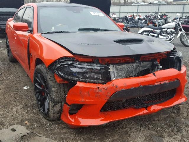 2C3CDXL91GH350011 - 2016 DODGE CHARGER SR ORANGE photo 1