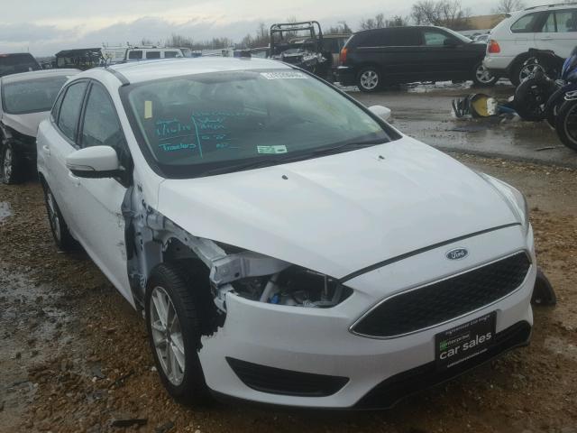 1FADP3F25GL294307 - 2016 FORD FOCUS SE WHITE photo 1