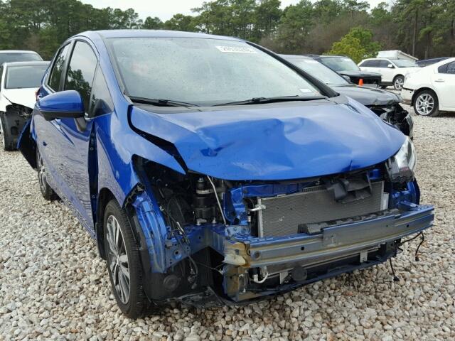 3HGGK5G71HM707644 - 2017 HONDA FIT EX BLUE photo 1