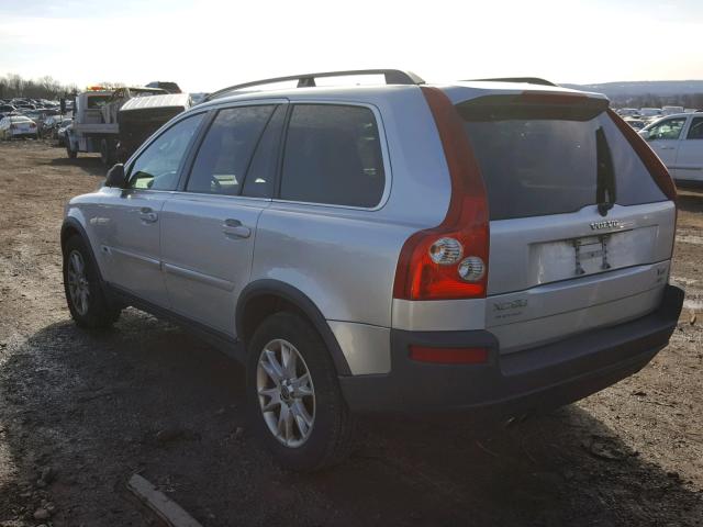 YV1CZ852951206957 - 2005 VOLVO XC90 V8 SILVER photo 3